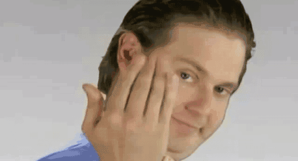 A GIF of Tim Heidecker saying 'It's free real estate.' I have edited the text flying out of his mouth to read 'It's Free Web Site' instead.